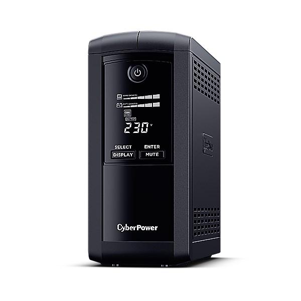 CyberPower VP1000EILCD UPS - Line-Interactive 1 kVA / 550 W, 6 udtag billede