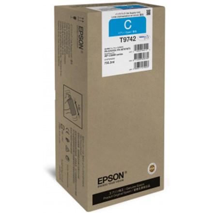 Epson T9742 Cyan XXL blæktank til printer billede