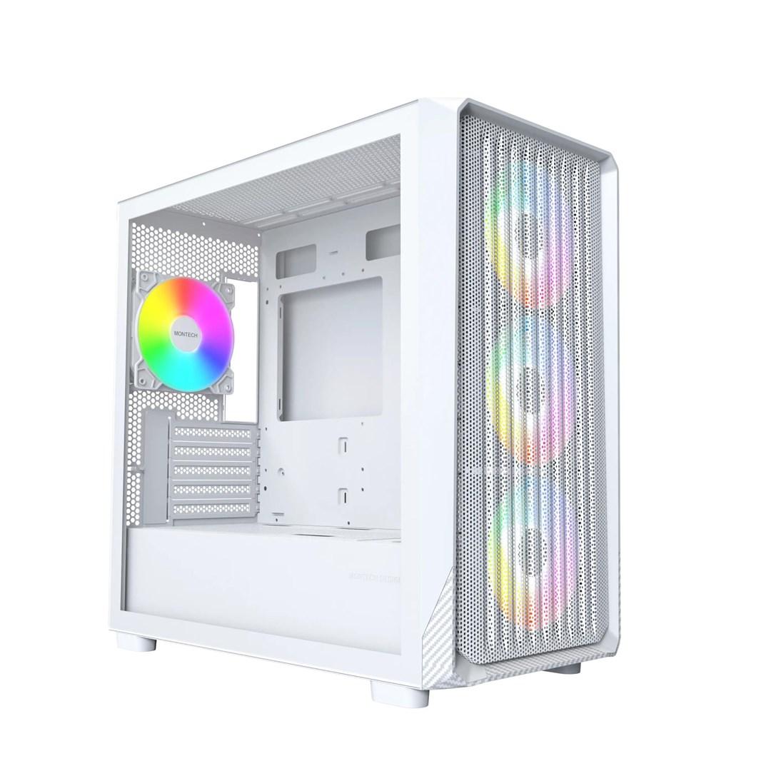 Montech X5M (W) Micro Tower pc-kabinet - hvid billede
