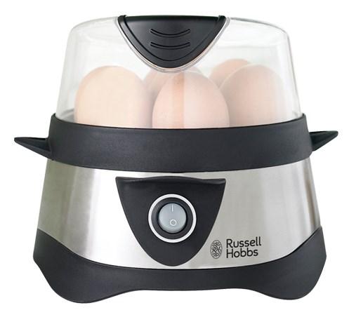 Russell Hobbs Stylo æggekoger - 7 æg, 365 W, sort/rustfrit stål