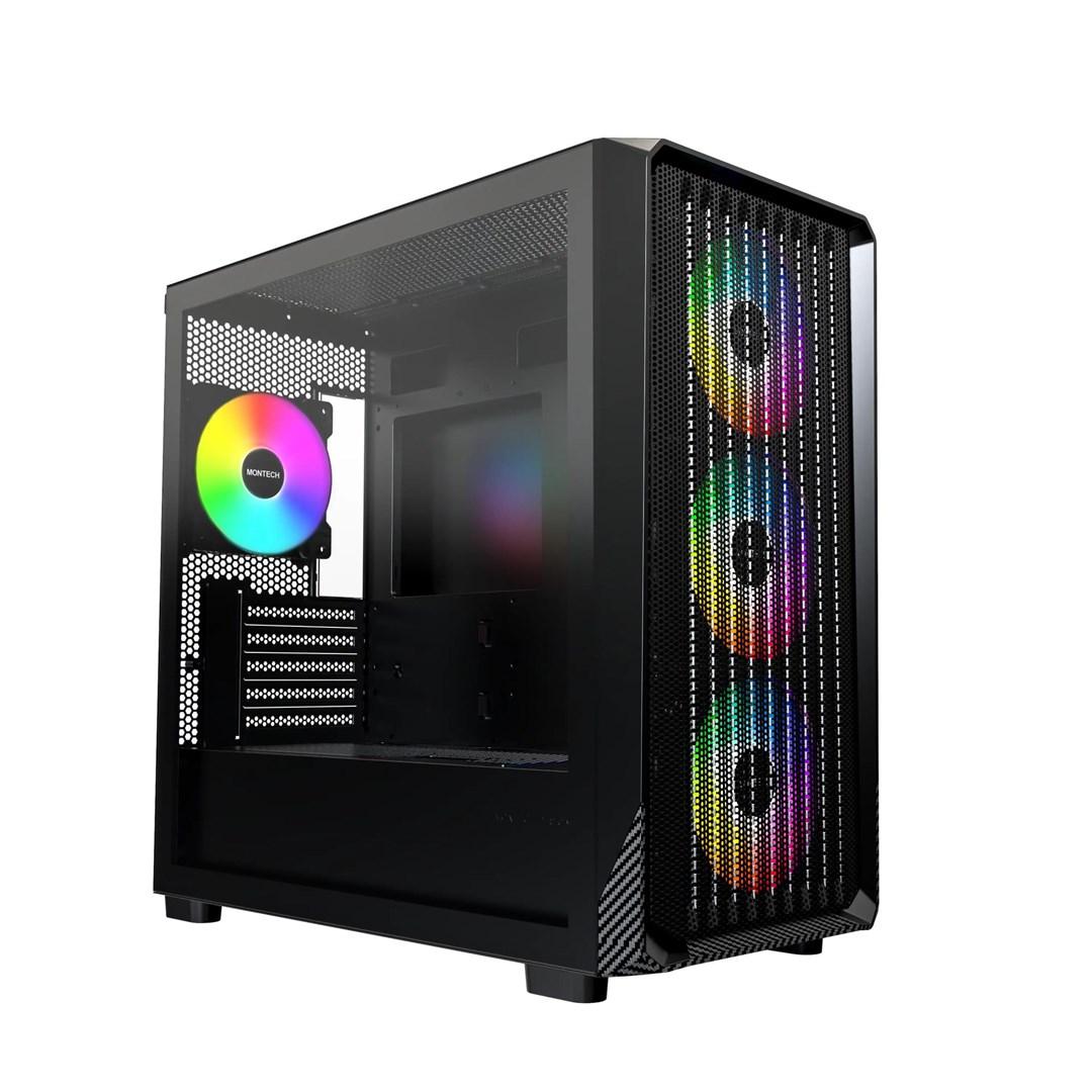Montech X5M (B) micro tower pc-kabinet - sort billede