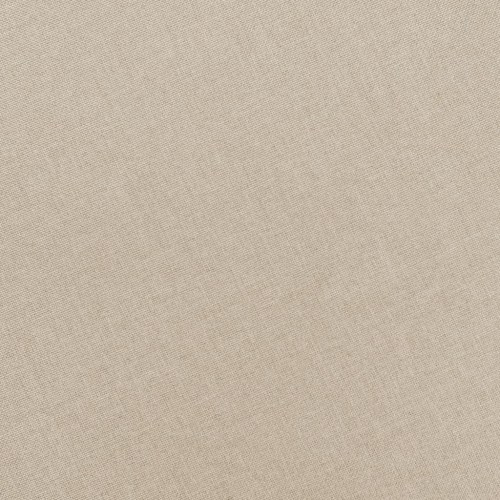 Lænestol med fodskammel stof cremefarvet