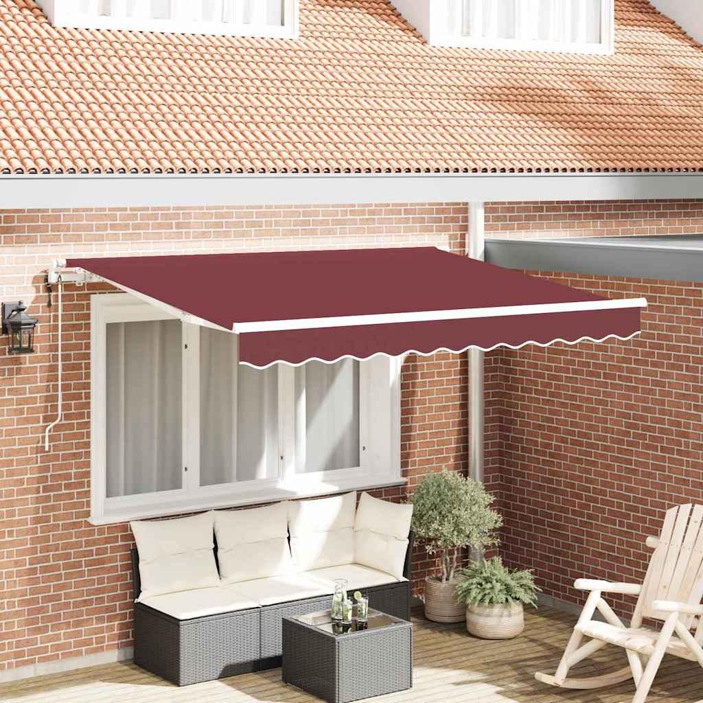 UtrÃ¦kkelig Markise Bordeaux 250 x 200 cm Stof