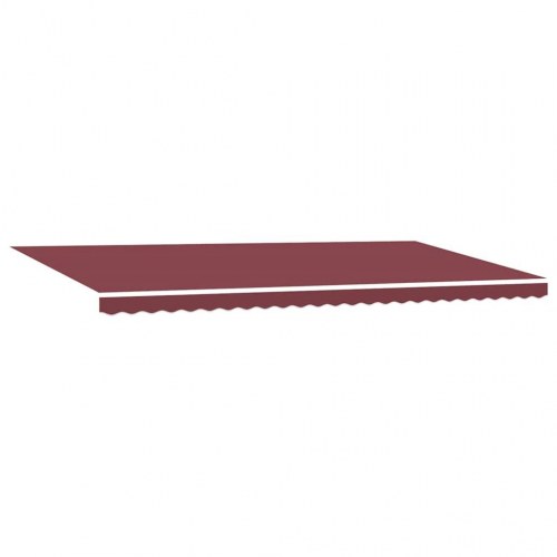 Markise med LED-lys 600 × 300 cm - automatisk, bordeaux