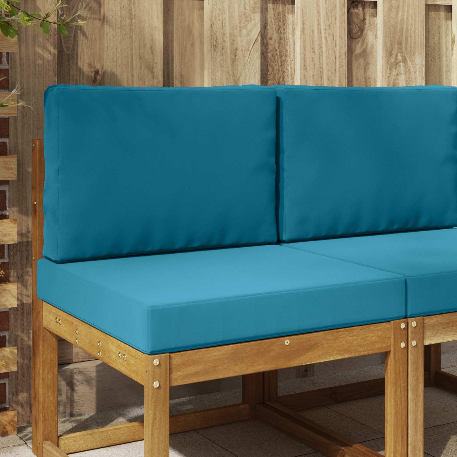 UdendÃ¸rs Sofa Pude 2 stk Kongelig blÃ¥ Polyester