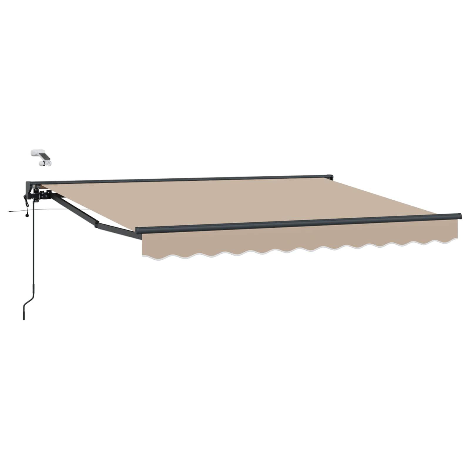 Elektrisk UtrÃ¦kkelig Markise Beige 3 x 2,5 m