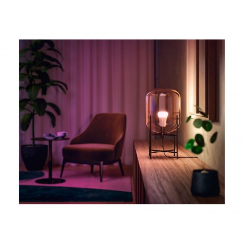 Philips Hue E27 LED-pærer 6,5 W – White & Color Ambiance, 806 lumen (2-pak)