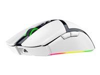 Razer Cobra Pro – optisk gamingmus, trådløs/kablet – hvid billede