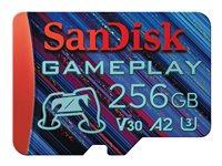SanDisk GamePlay microSDXC UHS-I hukommelseskort 256 GB - op til 190 MB/s billede