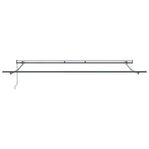 Markise 450 × 300 cm med automatisk betjening - brun