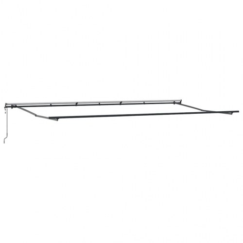Markise 600 × 300 cm - automatisk betjening, bordeaux