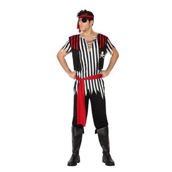 Kostume til voksne Pirat mand (5 stk) M/L
