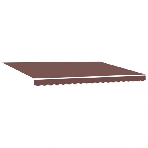Markise med LED-lys 450 × 300 cm - automatisk betjening, brun