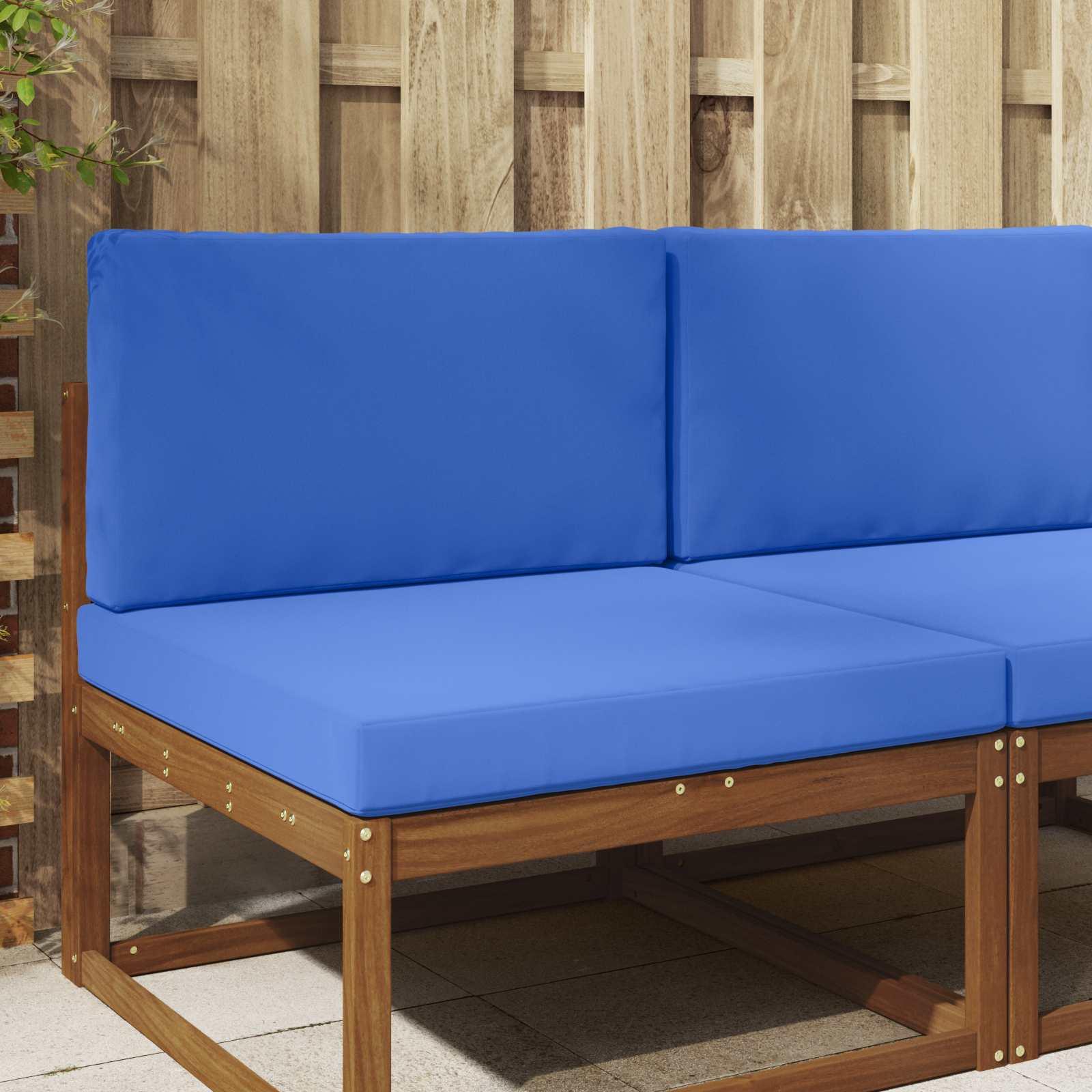 Udendørs Sofa Pude 2 stk Turkis Polyester