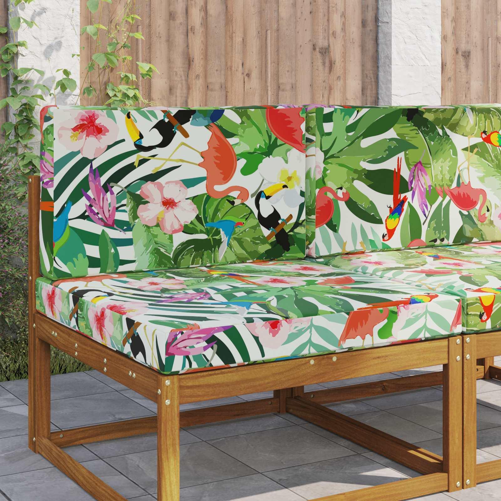 Udendørs Sofa Pude 2 stk farverig Polyester
