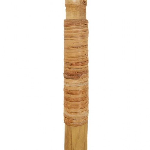 Bambusparasol 210 cm top af bananblade