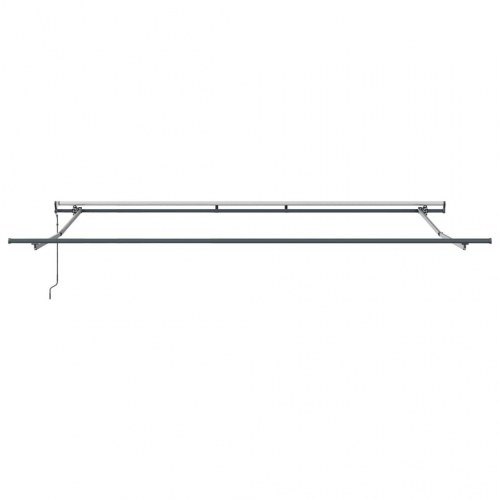 Markise 450 × 300 cm - automatisk betjening, bordeaux