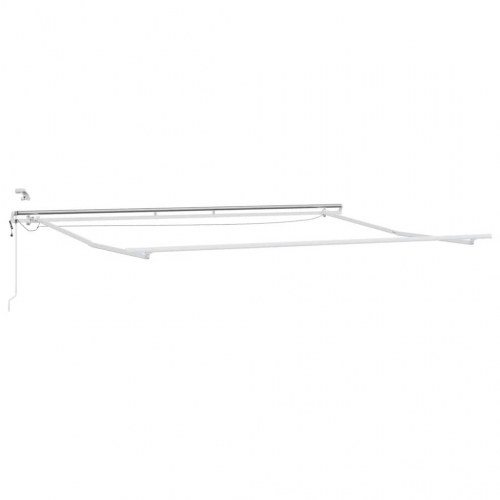 Markise med LED-lys 450 × 300 cm - automatisk betjening, bordeaux