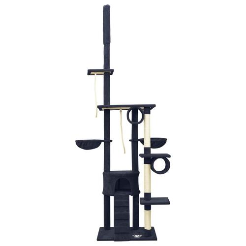 Kradsetræ 220-240 cm gulv-til-loft blå