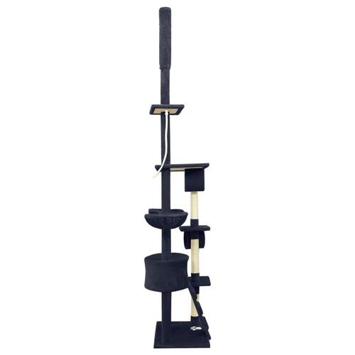 Kradsetræ 220-240 cm gulv-til-loft blå