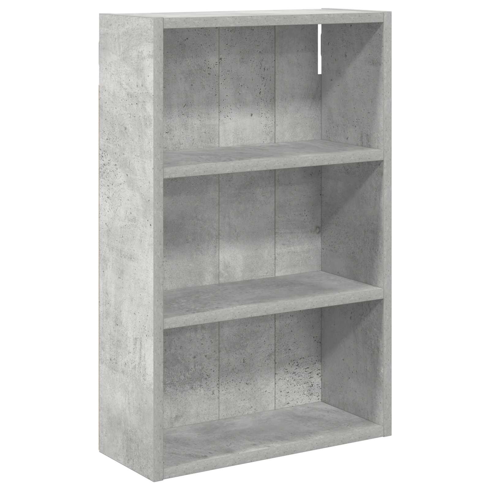 Badeværelsesvægskab Konstrueret Træ - Betongrå / 40 x 16 x 62,5 cm