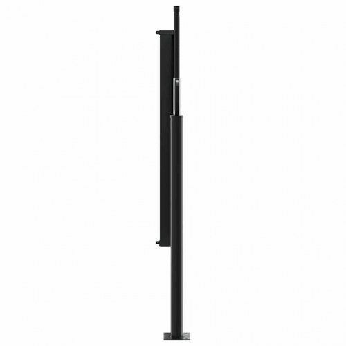 Sammenrullelig sidemarkise 100x500 cm terrakotta