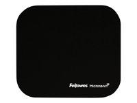 Fellowes musemåtte med Microban - sort, 22,9 × 20,3 cm billede