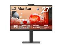 LG 27BA850-B 27" IPS skærm - Full HD, 100 Hz, USB‑C billede