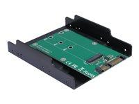 Inter-Tech Netis KT001B interfaceadapter – M.2 til SATA 6 Gb/s (intern) billede