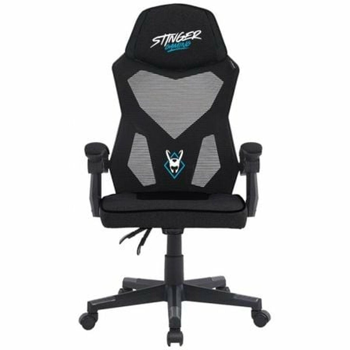Woxter GM26-124 gaming-stol - sort, ergonomisk og højdejusterbar (OUTLET A)