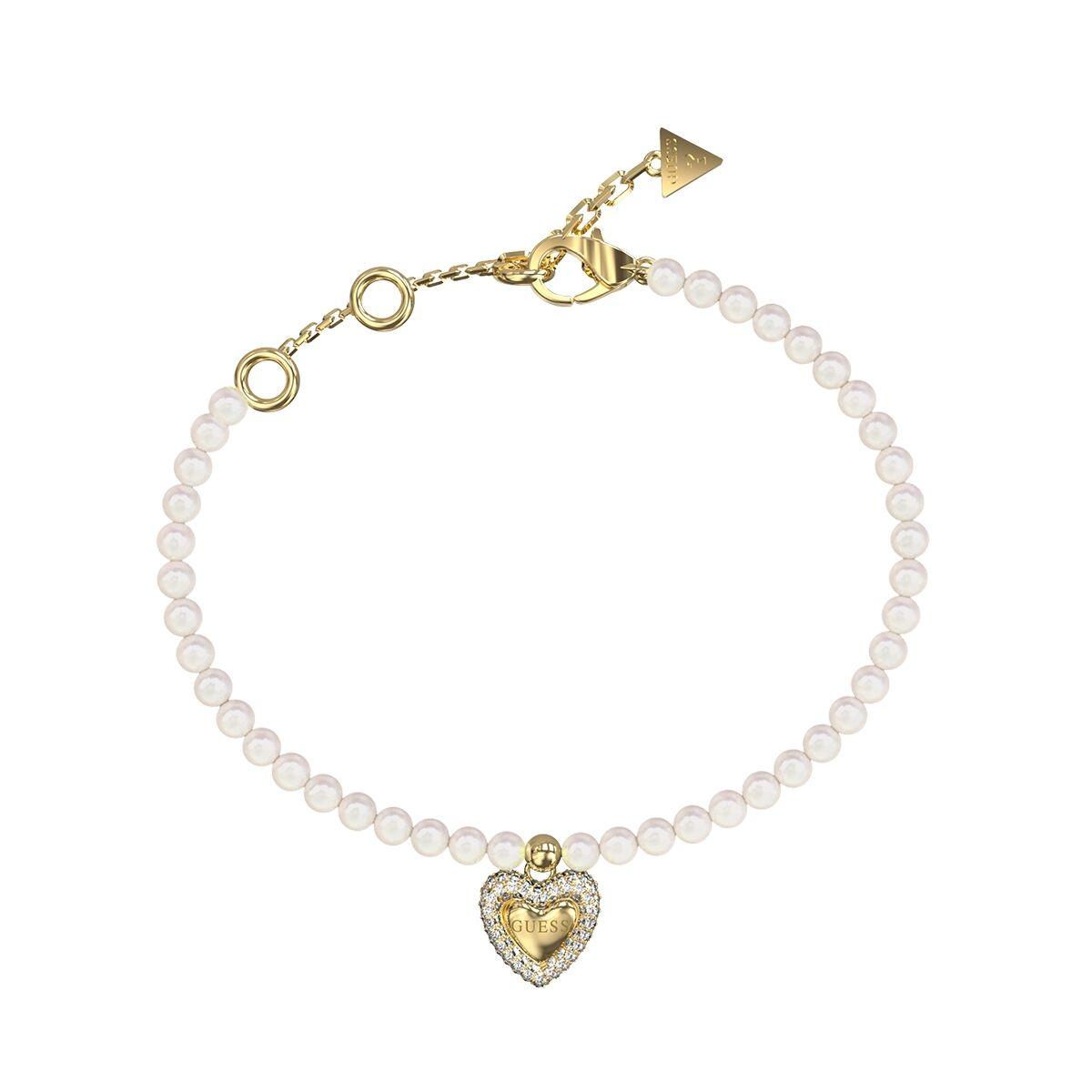 Guess armbånd til kvinder - JUBB06091JWYGS, hvid