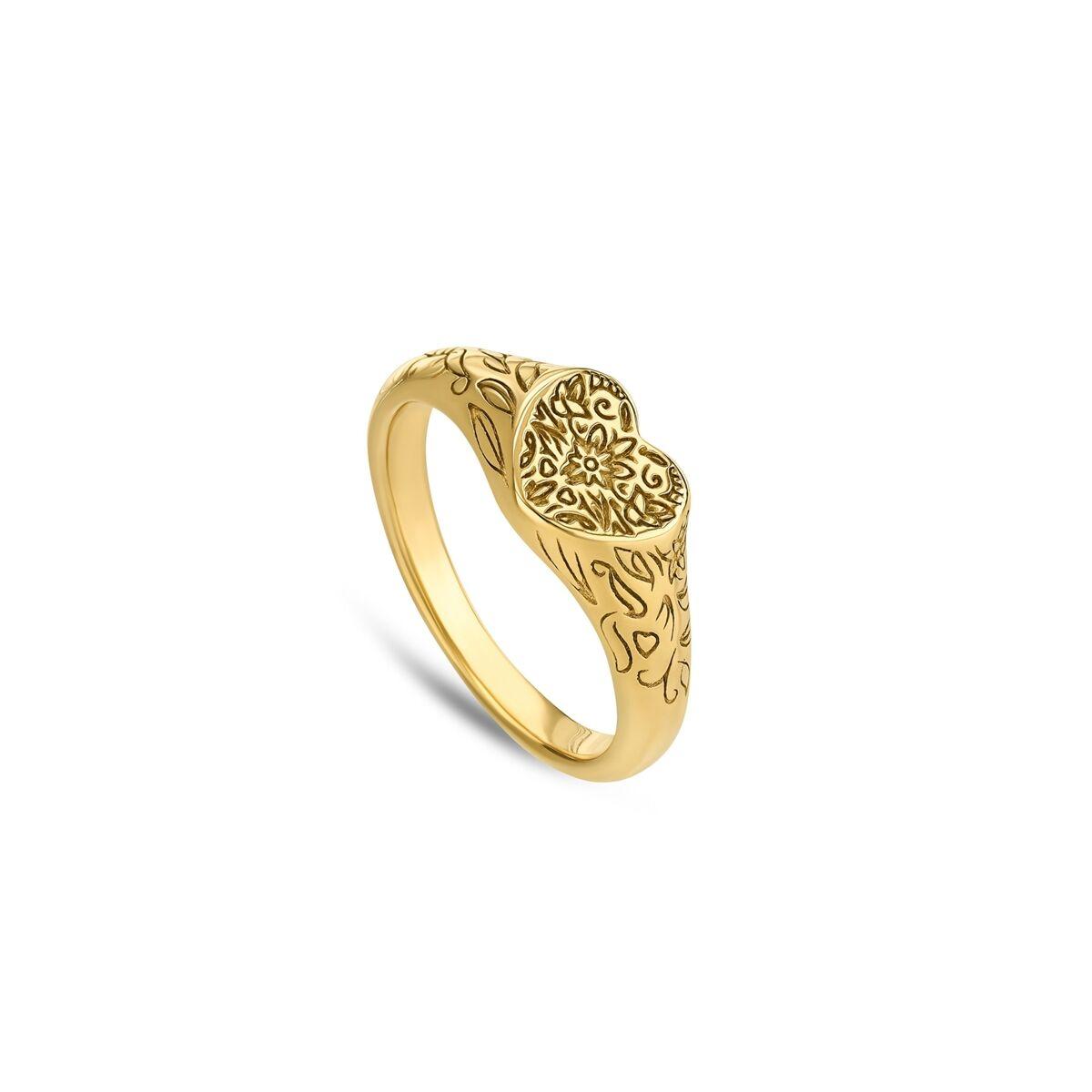 One Jewels OJTR01G-7 ring til kvinder - gylden, str. 7