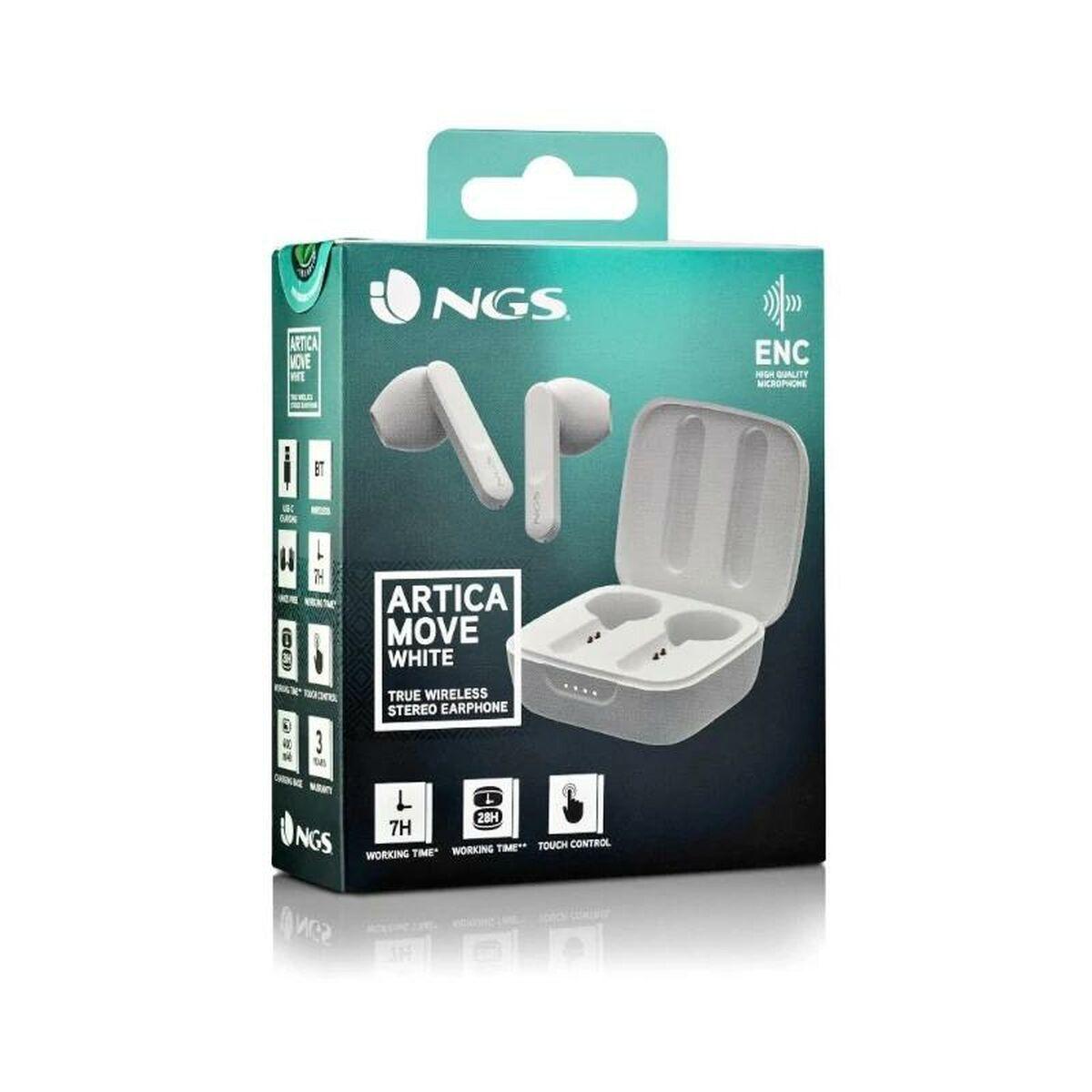 NGS Ártica Move true wireless høretelefoner med mikrofon - lyseblå