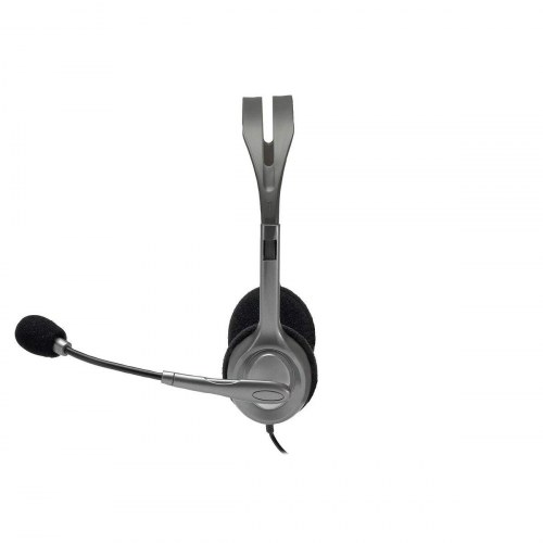 Logitech H110 kablet stereo headset med mikrofon - sort/grå