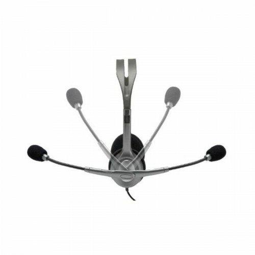 Logitech H110 kablet stereo headset med mikrofon - sort/grå