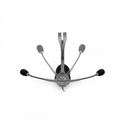 Logitech H110 kablet stereo headset med mikrofon - sort/grå