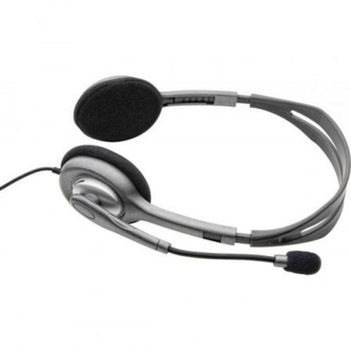 Logitech H110 kablet stereo headset med mikrofon - sort/grå
