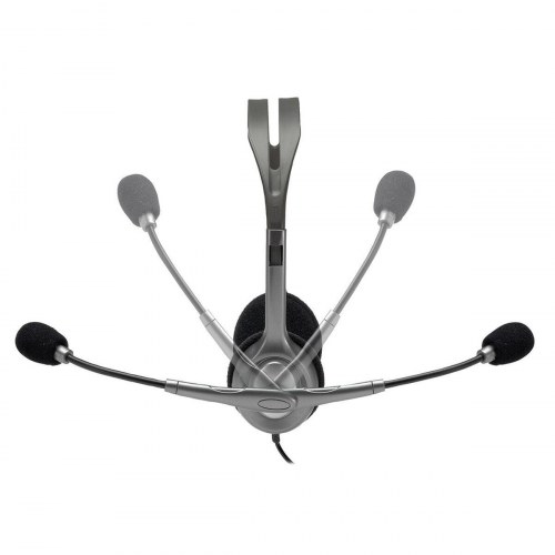 Logitech H110 kablet stereo headset med mikrofon - sort/grå