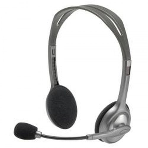 Logitech H110 kablet stereo headset med mikrofon - sort/grå