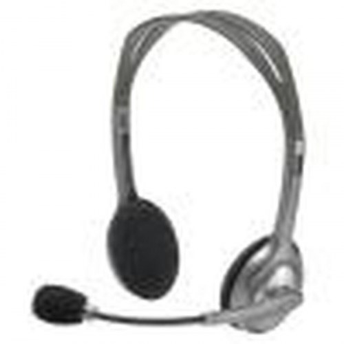 Logitech H110 kablet stereo headset med mikrofon - sort/grå