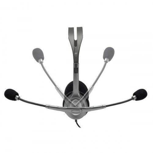 Logitech H110 kablet stereo headset med mikrofon - sort/grå