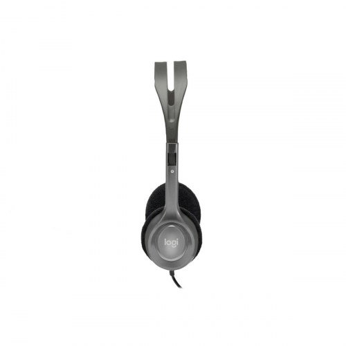 Logitech H110 kablet stereo headset med mikrofon - sort/grå