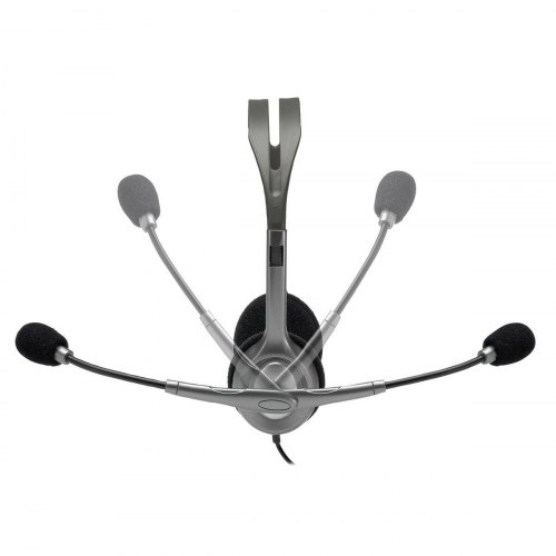 Logitech H110 kablet stereo headset med mikrofon - sort/grå