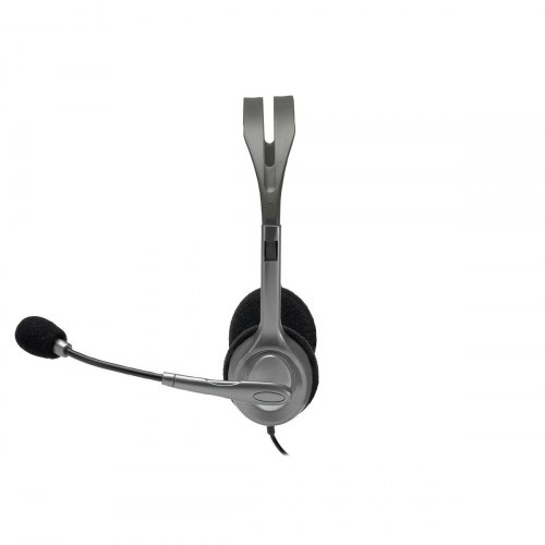 Logitech H110 kablet stereo headset med mikrofon - sort/grå