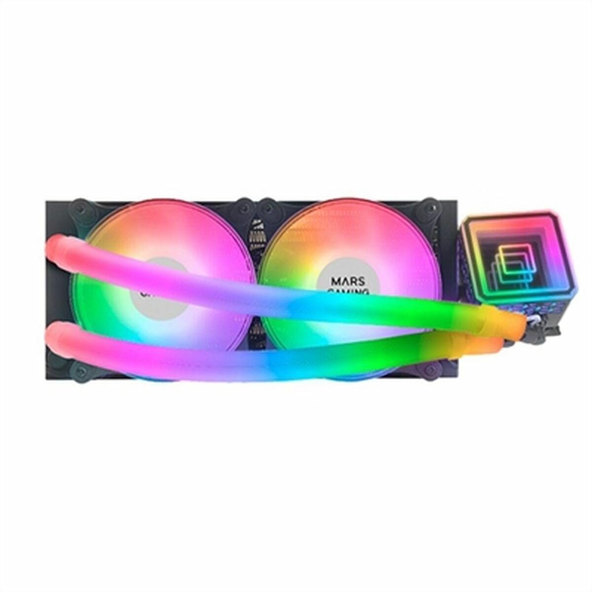 Mars Gaming ML-ULTRA240 væskekøler - 240 mm AIO med ARGB
