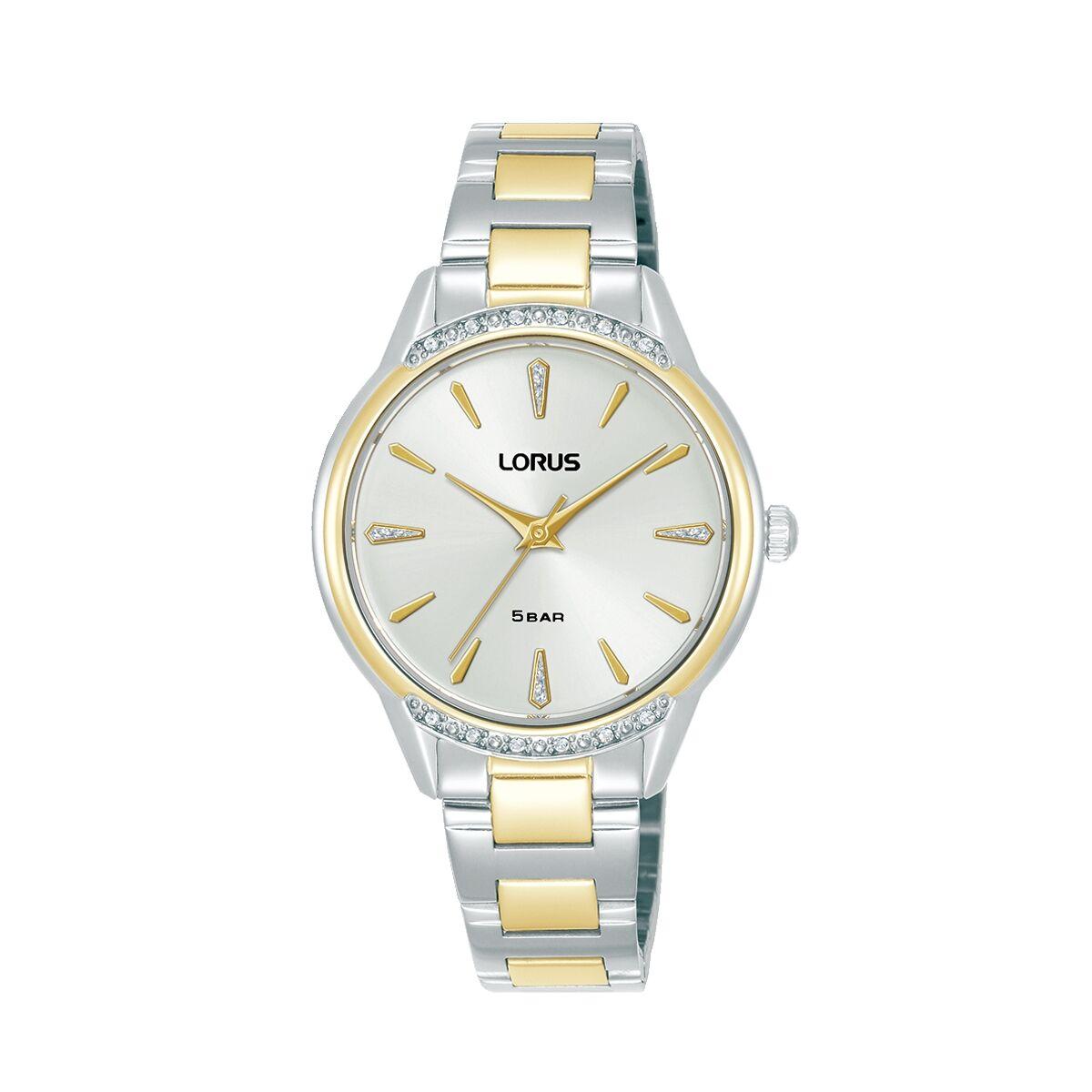 Lorus RG256YX9 dameur - armbåndsur i stål, tofarvet