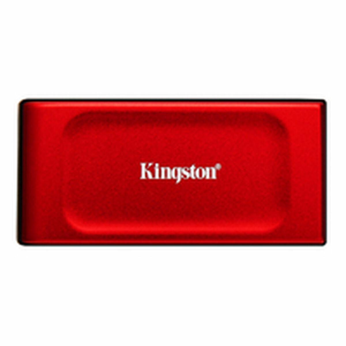 Kingston XS1000 1 TB ekstern SSD - rød, USB 3.2 billede