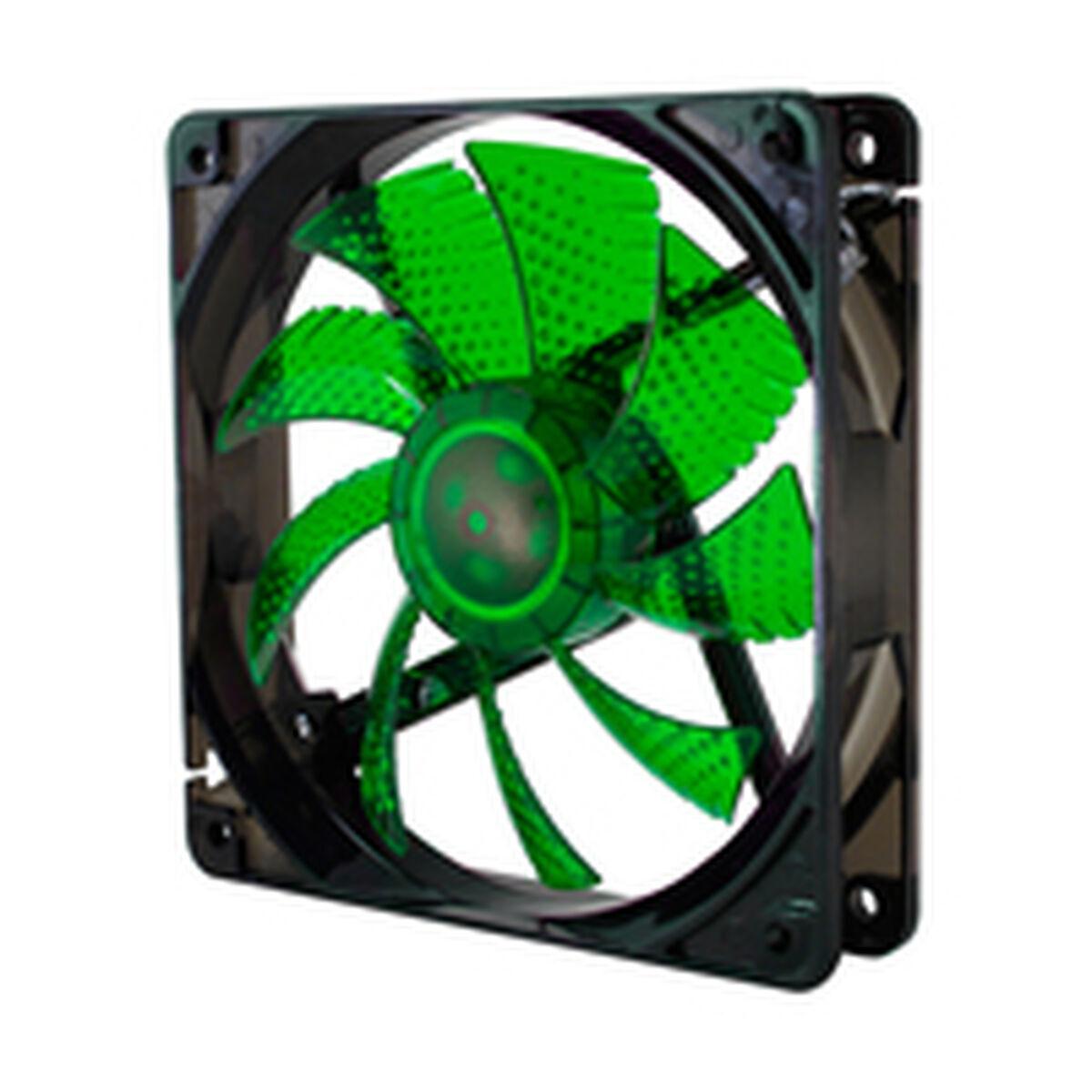 Nox-Xtreme NXCFAN120LG 120 mm kabinetventilator med grøn LED
