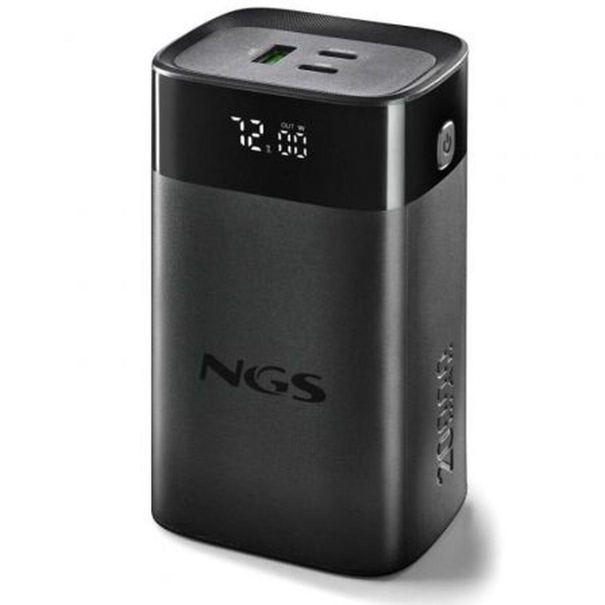 NGS TWIX20 powerbank 20.000 mAh - sort, 65 W