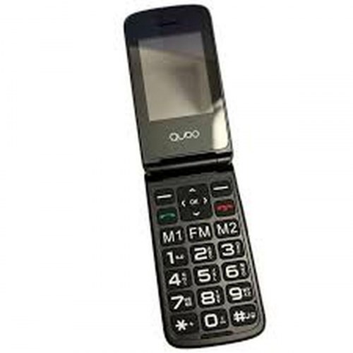Qubo X-247 2,4" QVGA klaptelefon 4G - sort